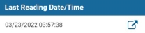 Endpoint reading timestamp and link to Customer Inquiry page